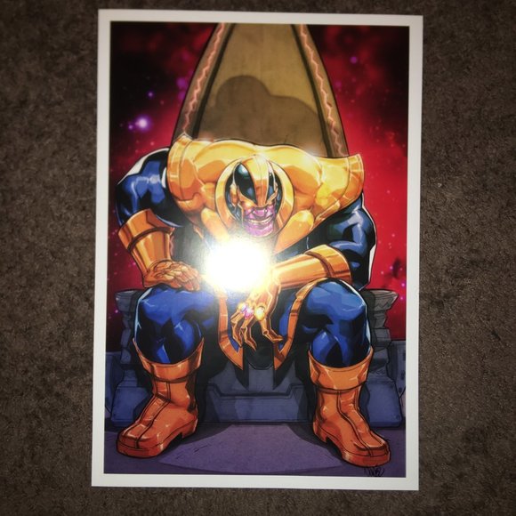 NEW, SIGNED Perched Thanos Print - Picture 5 of 8